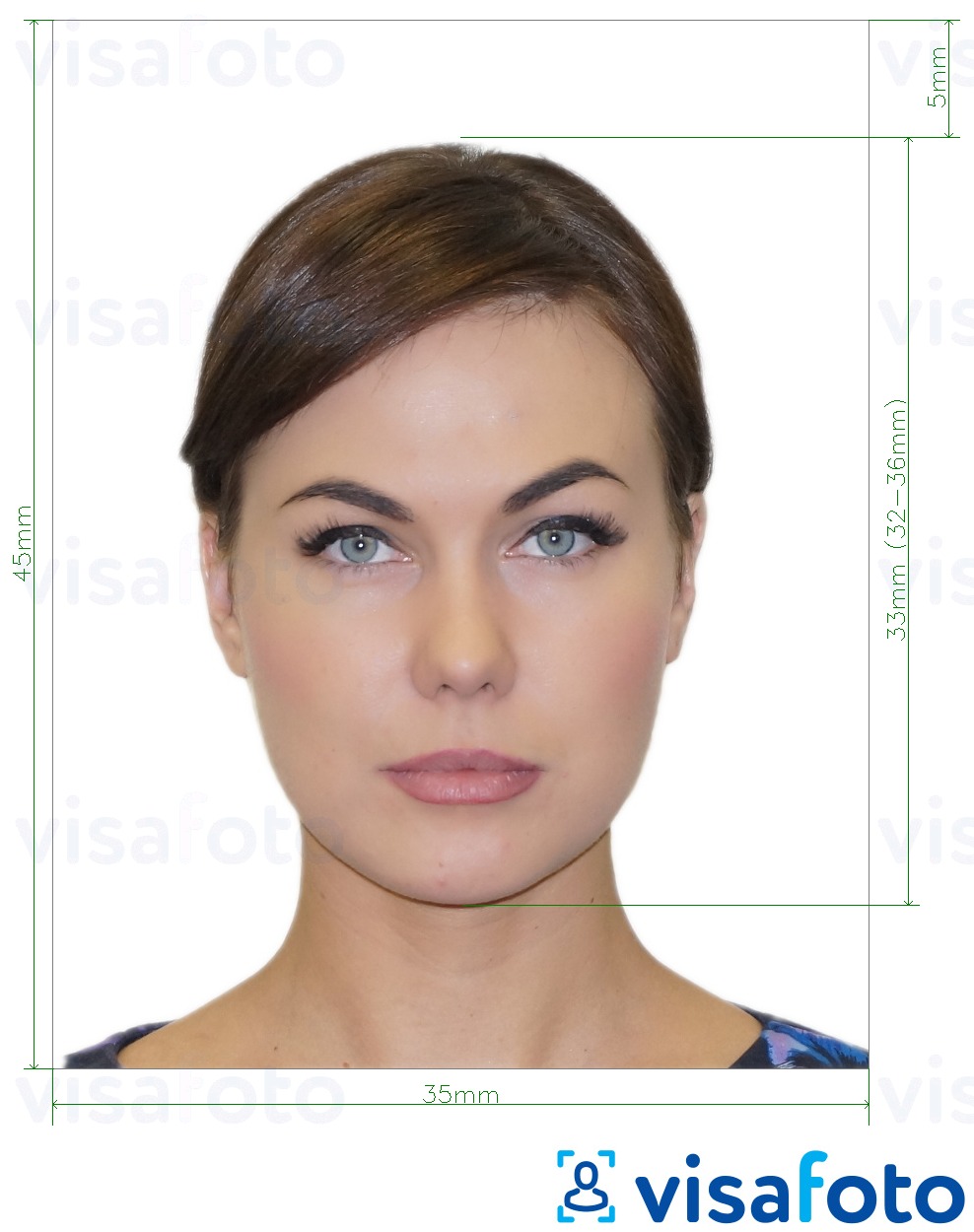 Primer fotografije za Ruski ventilator ID  slikovnih pik z natančno specifikacijo velikosti