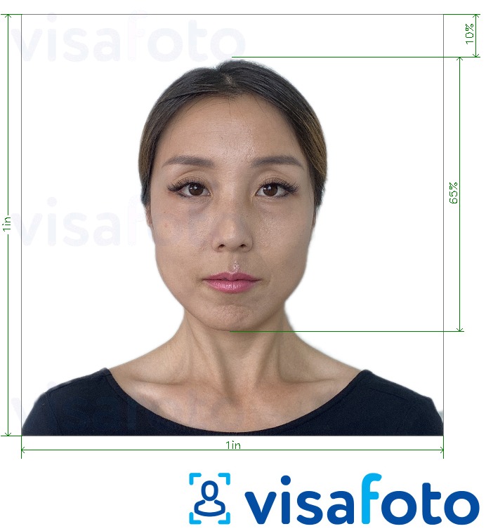 Primer fotografije za Tajska licenca 1x1 fotografija z natančno specifikacijo velikosti